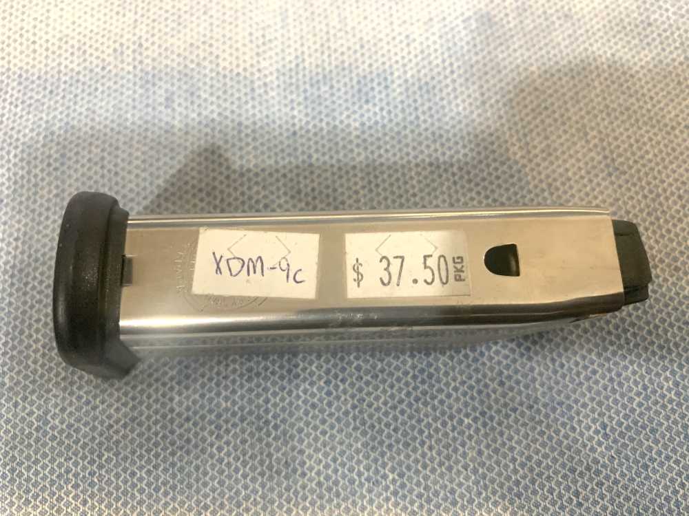 13-round magazine for a Springfield Armory 9mm XDM Compact, used ex-img-4