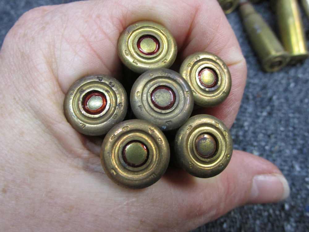 100 ROUNDS OF WWII ERA 8mm LEBEL RIFLE AMMO WITH LATE 1940's DATES-img-4