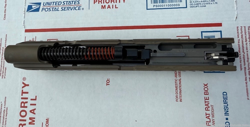 SIG SAUER P320 X5 DH3 SLIDE ASSEMBLY 9MM 5" FDE 320X5-9-DH3 P320 FLUX-img-4