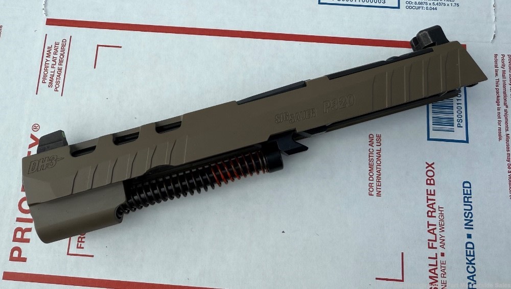 SIG SAUER P320 X5 DH3 SLIDE ASSEMBLY 9MM 5" FDE 320X5-9-DH3 P320 FLUX-img-2