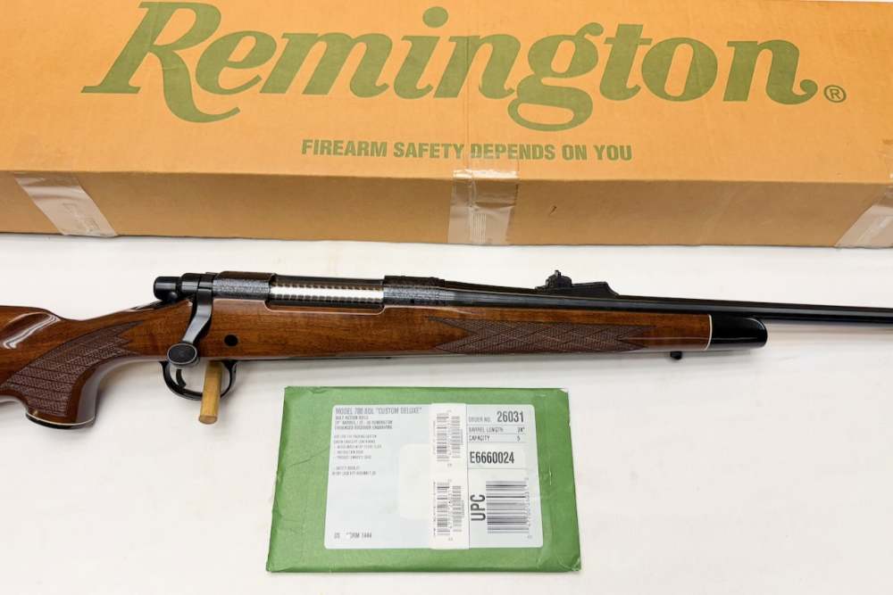 Rare NIB Remington 700 BDL Custom Deluxe Engraved 25-06 REM New Collector-img-1
