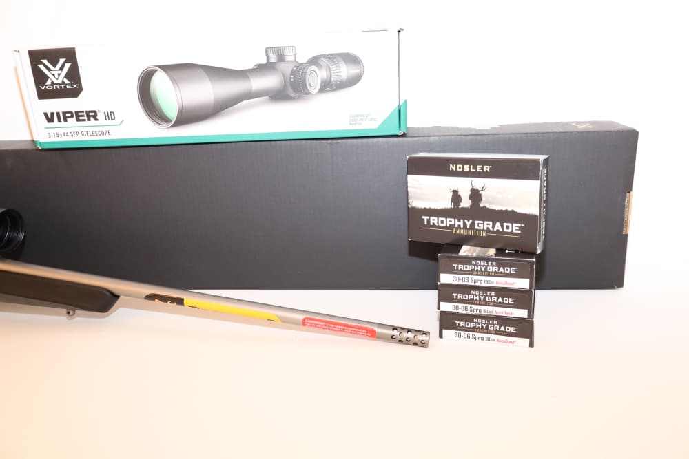 Browning X-Bolt 2 - .30-06 Sprg – Vortex Viper HD – Nosler Ammo-img-1