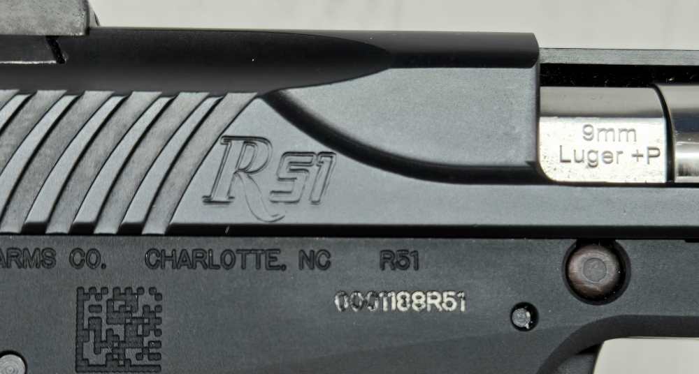 REMINGTON R51; 9MM +P 3.25" WALNUT GRIPS GEN 1-img-1