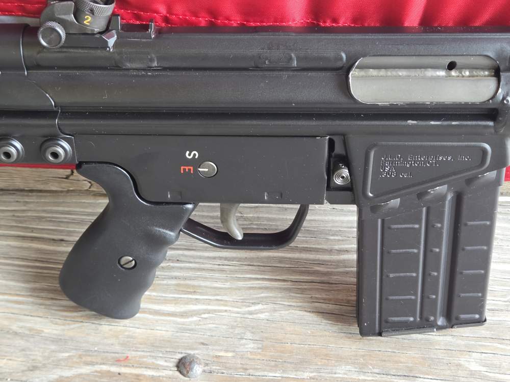 Early JLD/PTR G3 Mil-Spec .308 Rifle SN A1575 w/ Wilson Match Barrel-img-2