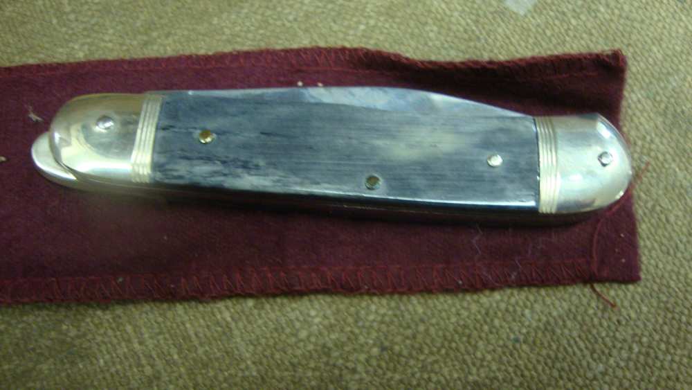 Hubertus Bolster Lever  Switchblade, 3' Stainless Blade, Stock #120-img-3