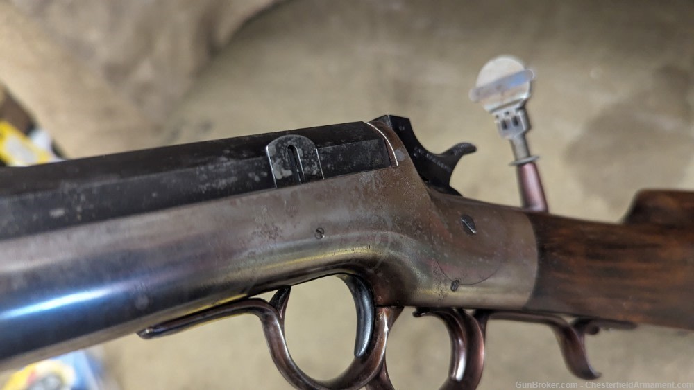 Antique Frank Wesson Type II single-shot -img-32