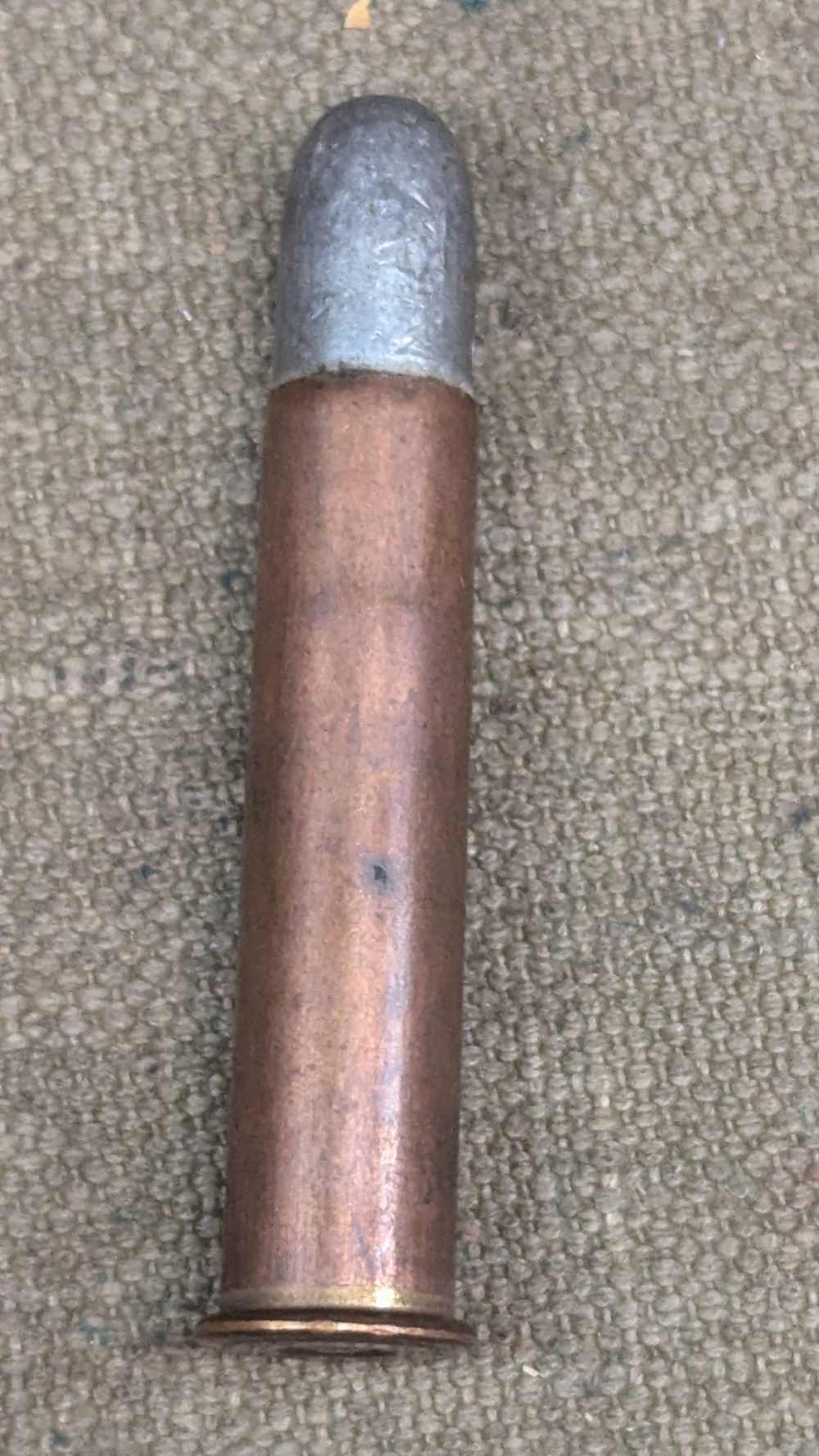 Vintage 45-70 Gov't Frankford Arsenal ammo, lead bullet-img-2