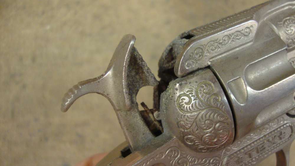 Tex top-break cap gun -img-5