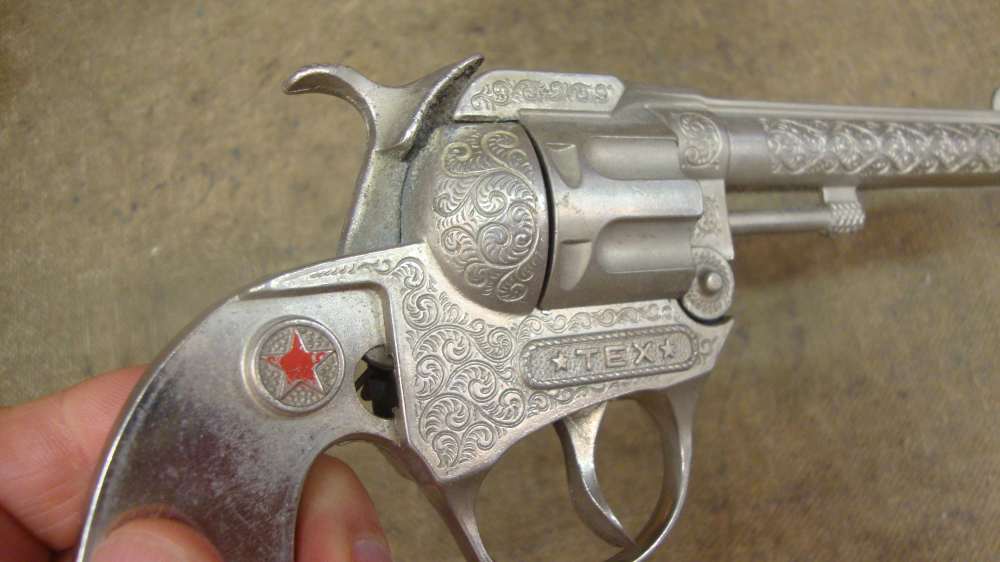 Tex top-break cap gun -img-4
