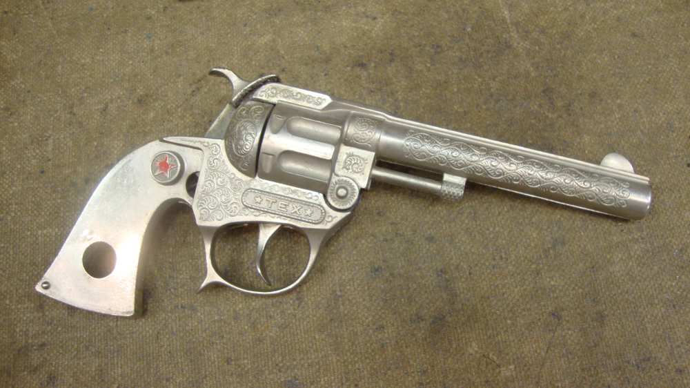 Tex top-break cap gun -img-0