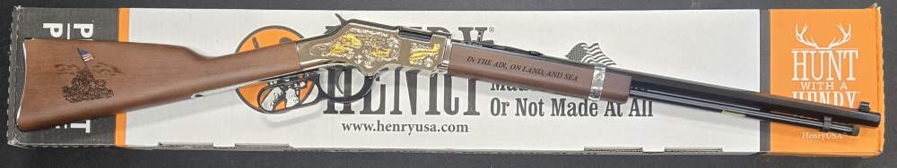 Henry H004MC Spirit of the Corps 22lr 20" octagonal barrel NIB 42-416-img-0