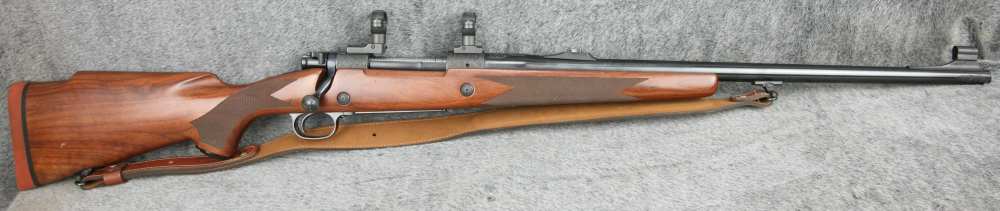 Winchester model 70 Classic Super Express 416 Rem Mag Custom Hand Engraved-img-0