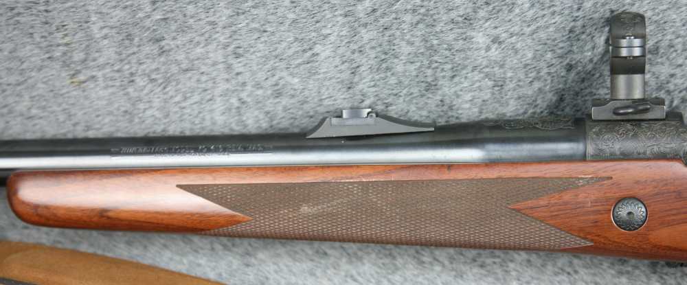 Winchester model 70 Classic Super Express 416 Rem Mag Custom Hand Engraved-img-2
