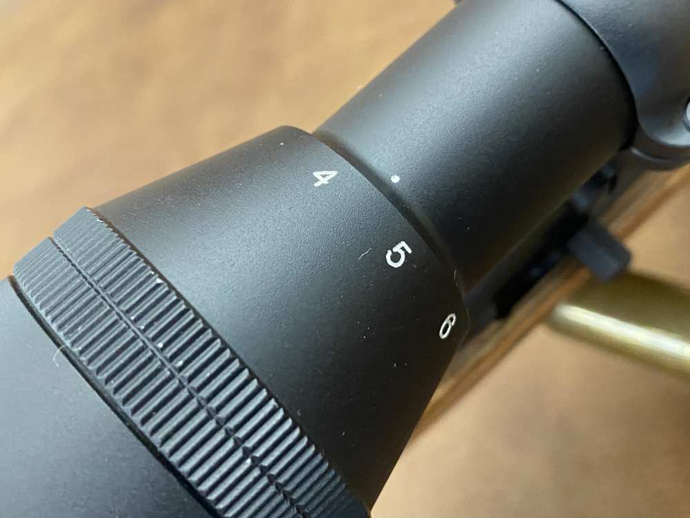22LR Thompson Center R55 Benchmark Laminate PENTAX GAMESEEKER 4X10-img-26