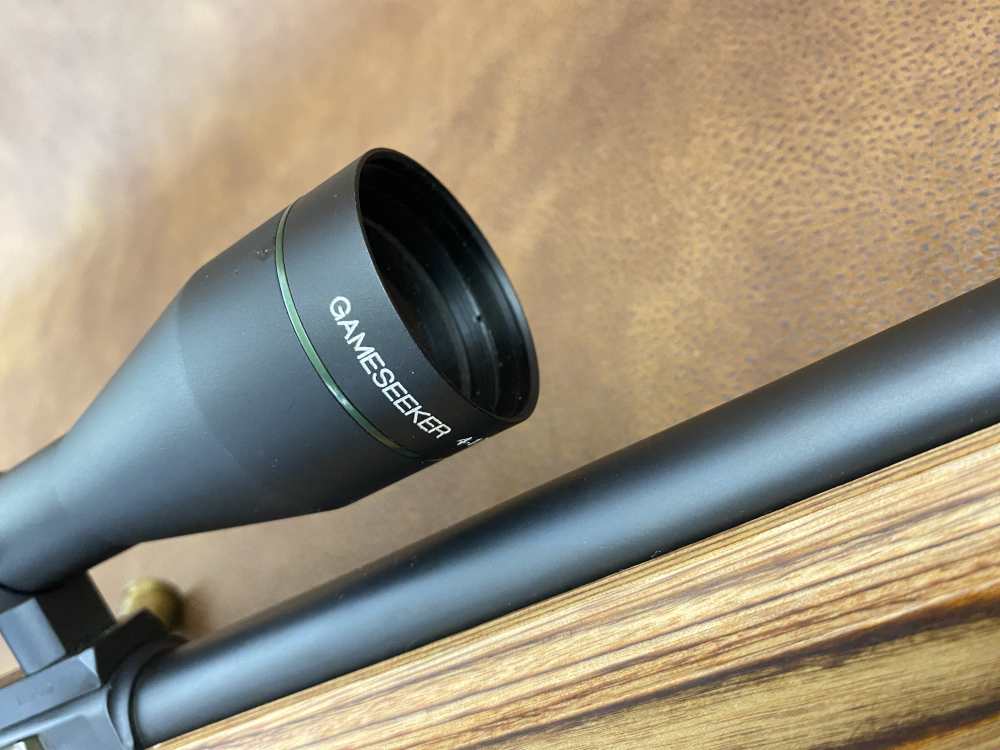 22LR Thompson Center R55 Benchmark Laminate PENTAX GAMESEEKER 4X10-img-10