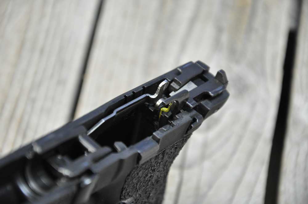 Custom S&W M&P Shield Plus PC 9mm w/ Holosun, Floyds Stippling + Milling-img-10