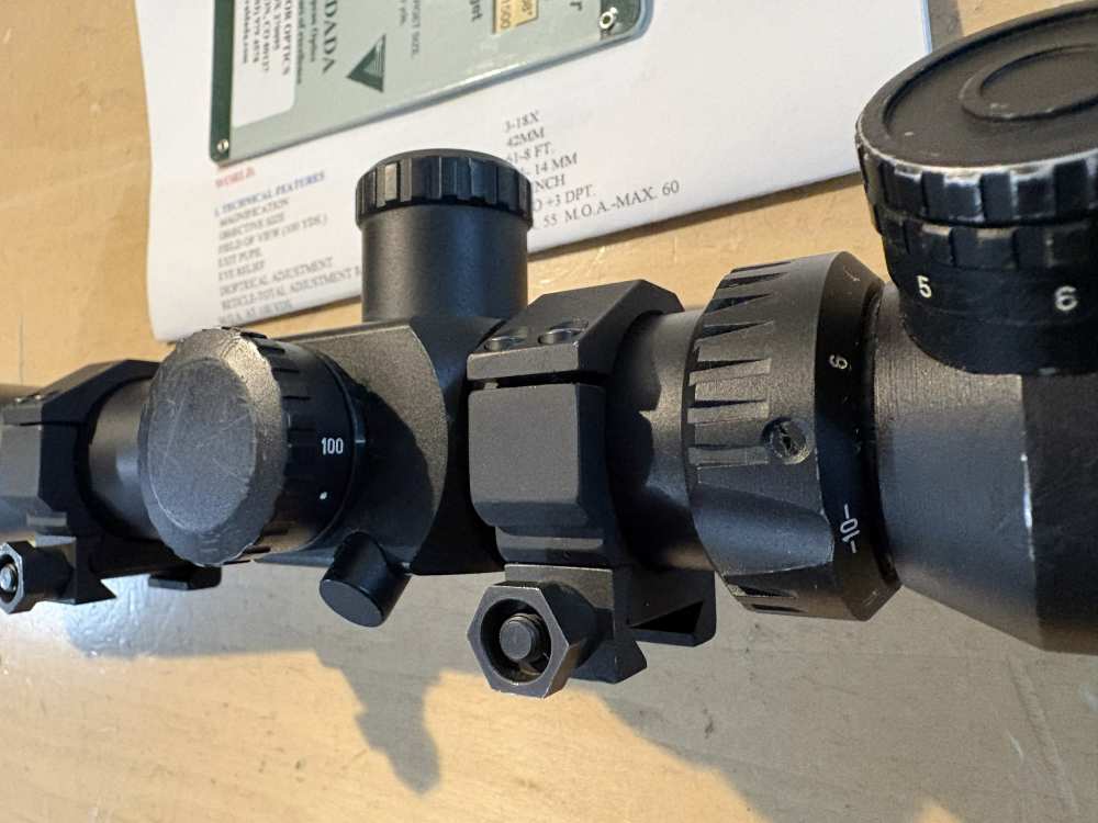 IOR Valdada 3-18X42mm illuminated reticle 35mm tube sniper, precision scope-img-9