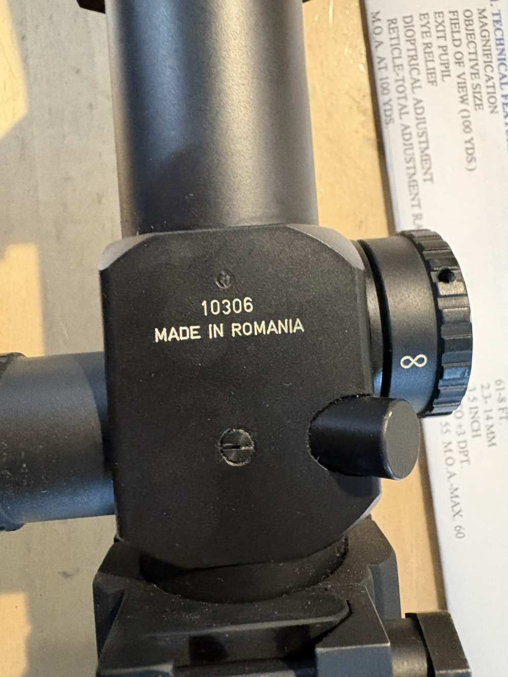 IOR Valdada 3-18X42mm illuminated reticle 35mm tube sniper, precision scope-img-8