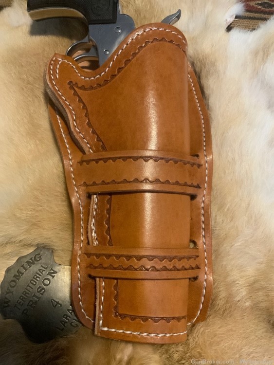 Colt Single Action Army, Vaquero, Lined Leather holster 5 1/2” barrel-img-0