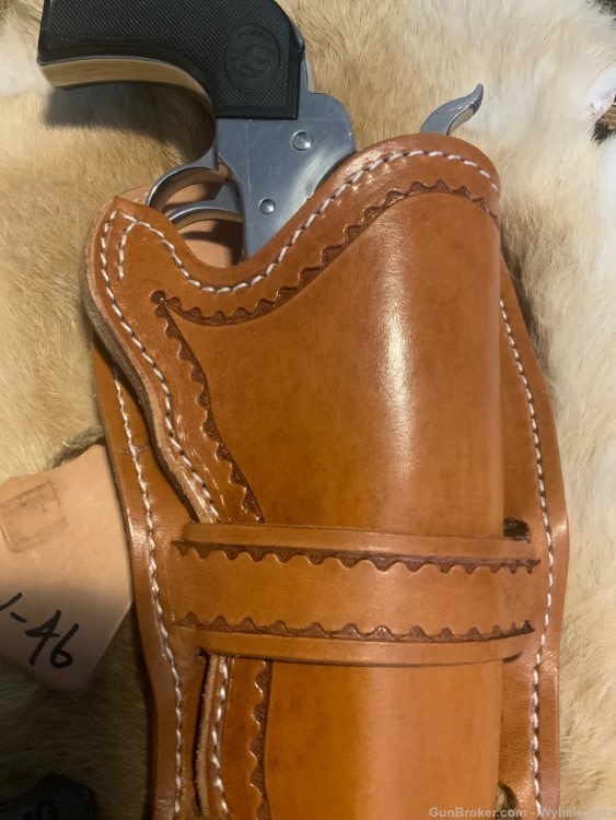 Colt Single Action Army, Vaquero, Lined Leather holster 5 1/2” barrel-img-2