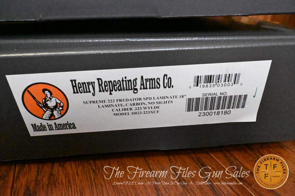2 Henry H23 SPD Predator .223 Wylde Rifles, New, Consecutive Serialized-img-14