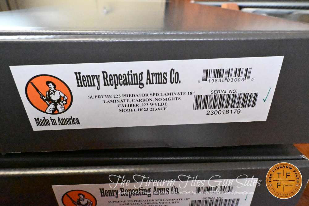 2 Henry H23 SPD Predator .223 Wylde Rifles, New, Consecutive Serialized-img-13