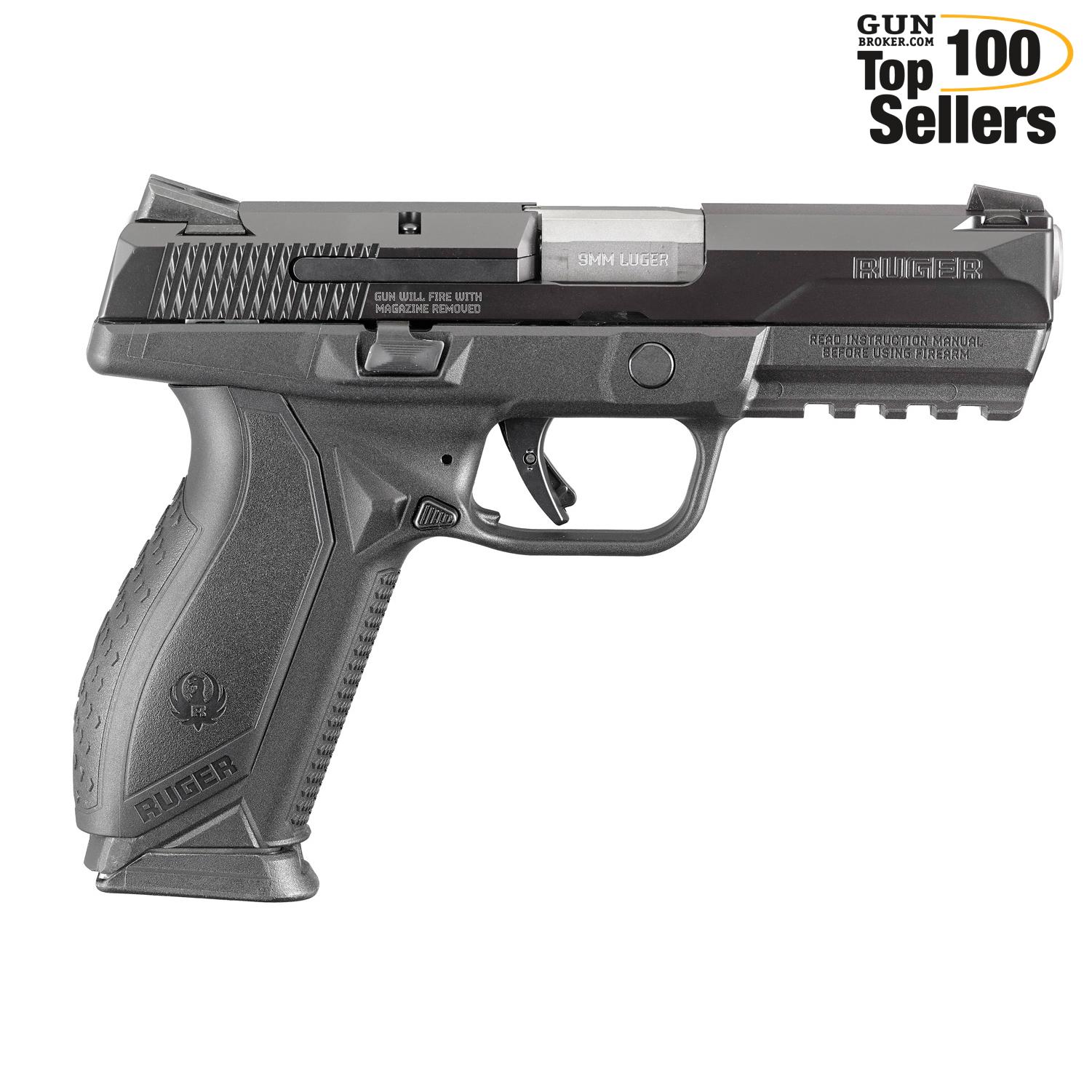 RUGER American 9mm 4.2in 2x17Rd Ambi Safety-img-0