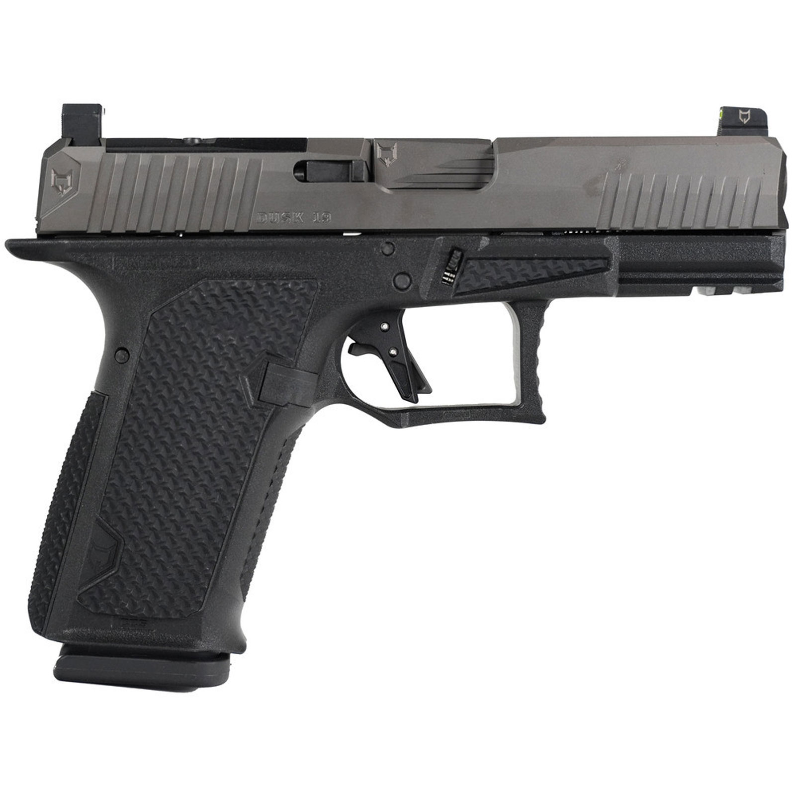 LONE WOLF DISTRIBUTORS Dusk19 9mm 4.02" 15rd Gray/Blk Striker Fired Pistol-img-0