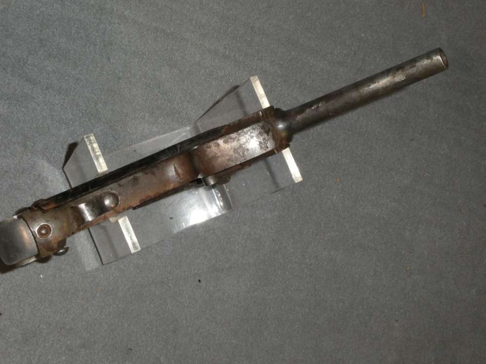 Relic, WWII, Japanese Type 14 Nambu Pistol, Inoperable Parts Gun, AS IS!-img-3