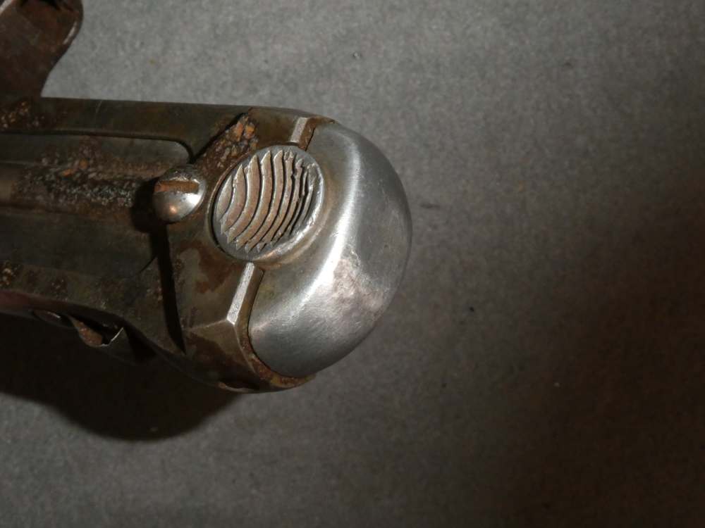Relic, WWII, Japanese Type 14 Nambu Pistol, Inoperable Parts Gun, AS IS!-img-8
