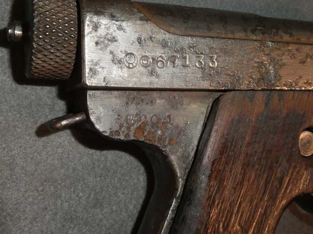 Relic, WWII, Japanese Type 14 Nambu Pistol, Inoperable Parts Gun, AS IS!-img-4