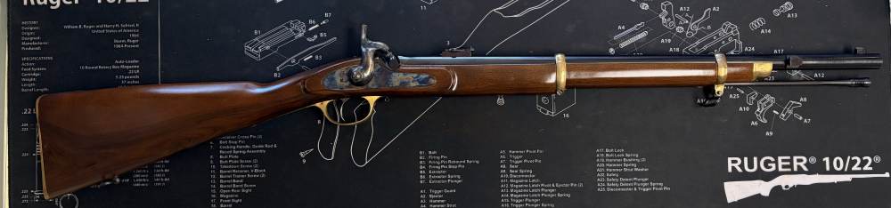 Lyman 1861 Enfield 58 Caliber Percussion Musket - EXCELLENT-img-0