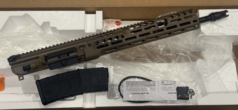 Sig Sauer MCX .223/5.56x45 16" Upper Receiver Spear Virtus AR15 Rattler-img-0