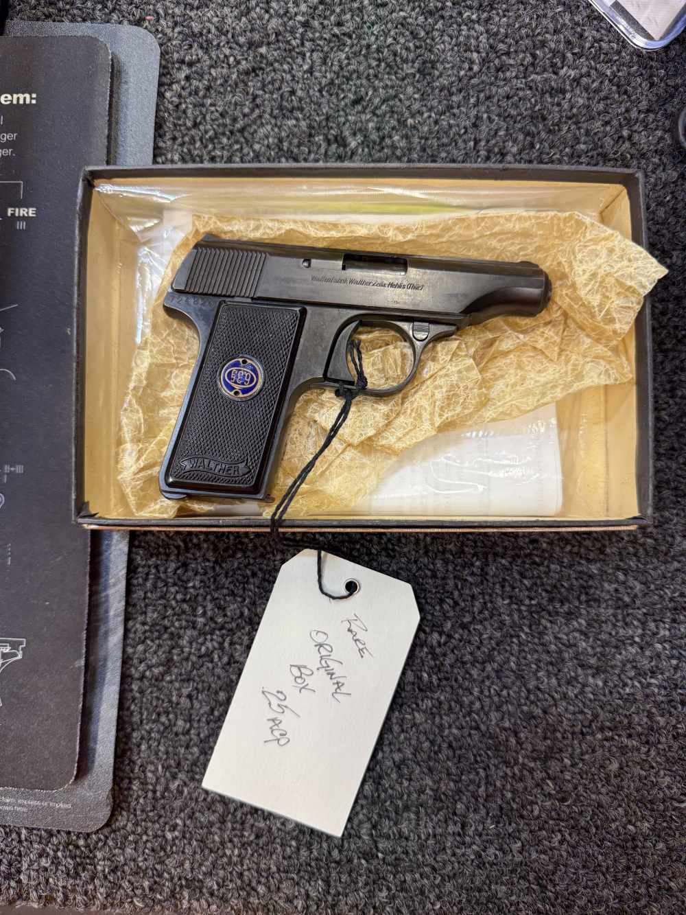 Walther mod 8 .25ACP original box? -img-0