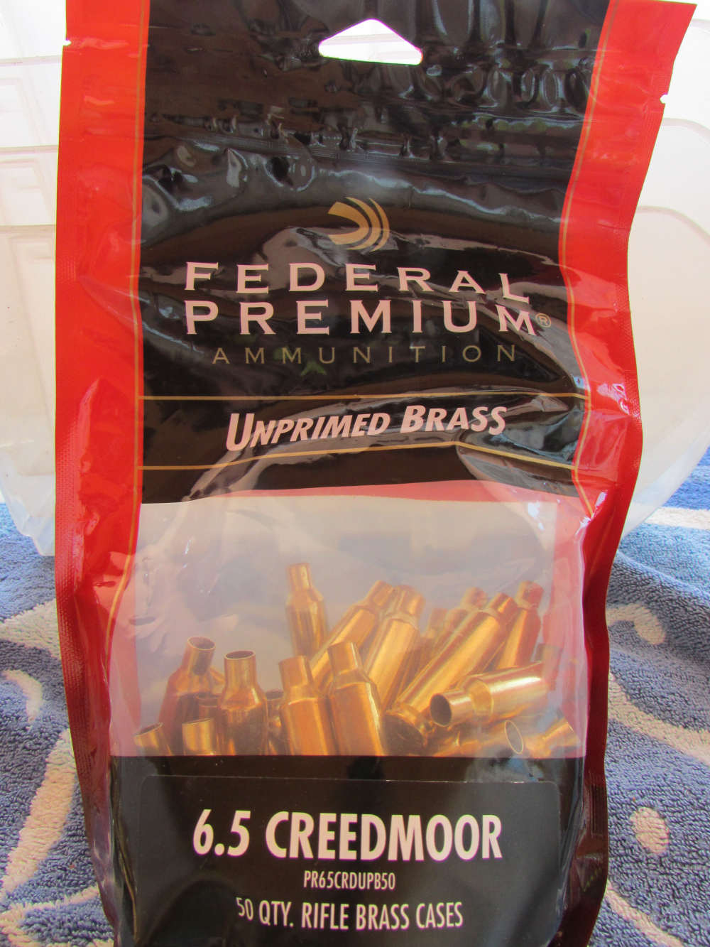6.5 CREEDMOOR BRASS 180 FEDERAL INCLUDING 50 FACTORY NEW UNPRIMED -img-1