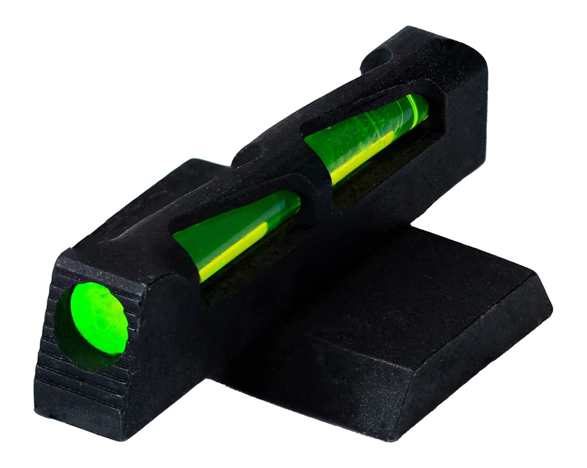 Hiviz Springfield Armory 1911 Lite Wave Front Sight Handgun, Green, Red Whi-img-0