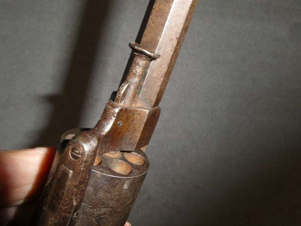 Relic, Civil War, Allen & Wheelock .32 Sidehammer Rimfire Revolver, AS IS!-img-8