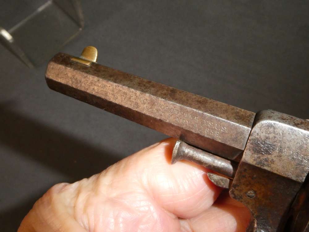 Relic, Civil War, Allen & Wheelock .32 Sidehammer Rimfire Revolver, AS IS!-img-7
