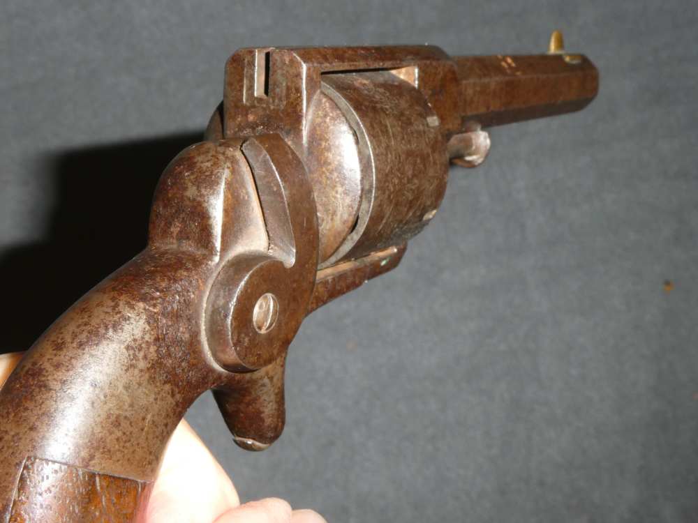 Relic, Civil War, Allen & Wheelock .32 Sidehammer Rimfire Revolver, AS IS!-img-5