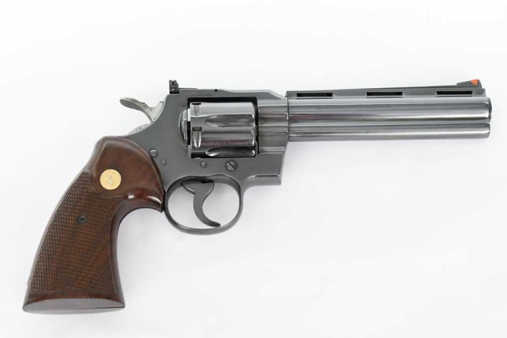1964 Colt Python (6"), 357 mag, Revolver, Gen 1 Slanted Receiver, SN: 3256-img-1