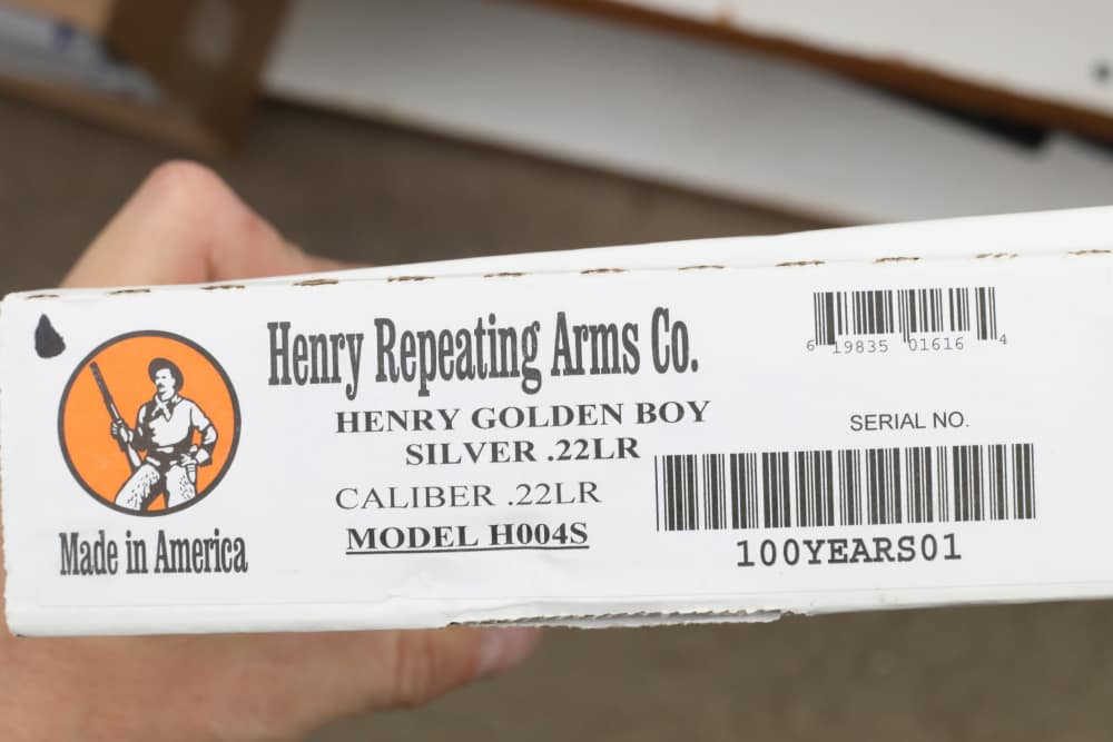 Henry Golden Boy Silver H004S 22lr 100 Years Professional Football S#1 -img-66