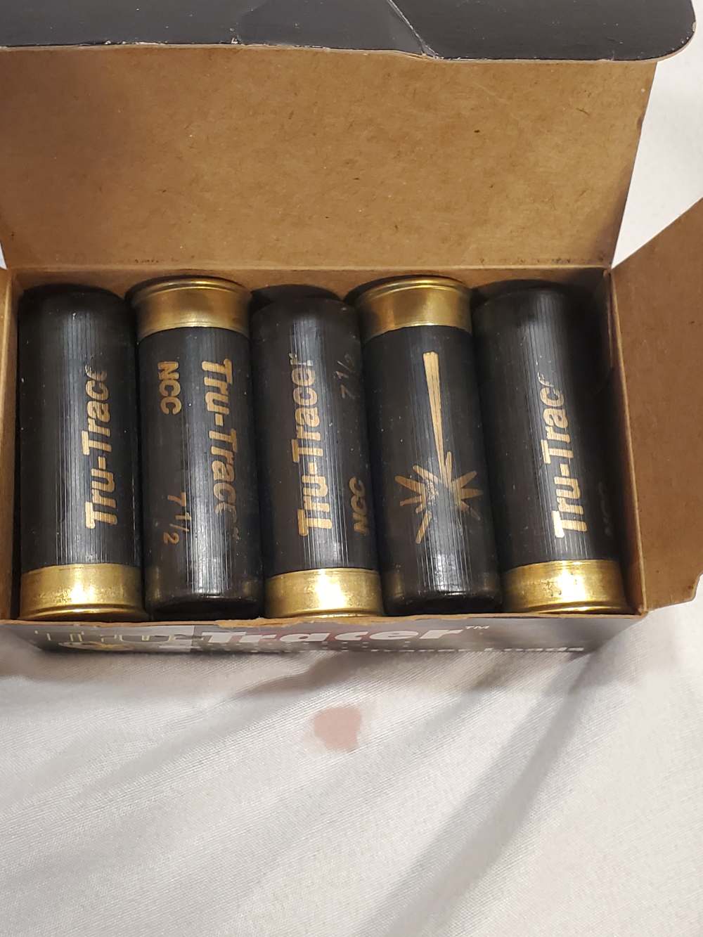 Vintage Tru-Tracer 12 Ga 7.5 Shotshells (10) Made by Nevada Cartridge Co.-img-2