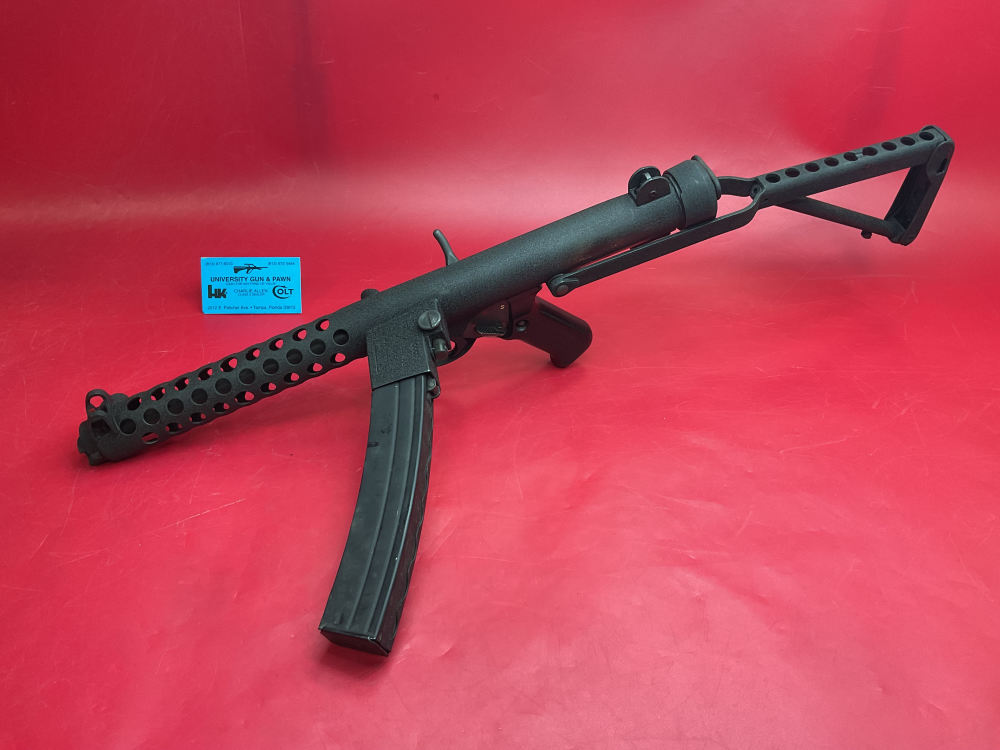 PAWS ZX5 9mm 8” Transferable Submachine Gun NFA - Sterling MK4 - Sten-img-4