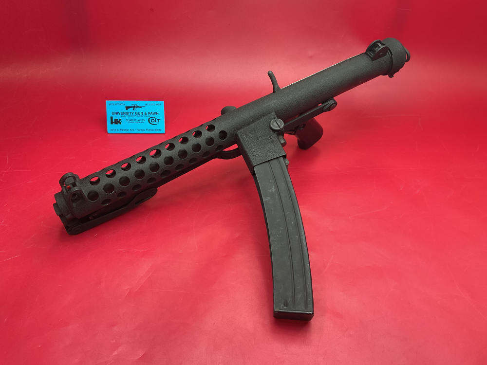 PAWS ZX5 9mm 8” Transferable Submachine Gun NFA - Sterling MK4 - Sten-img-1