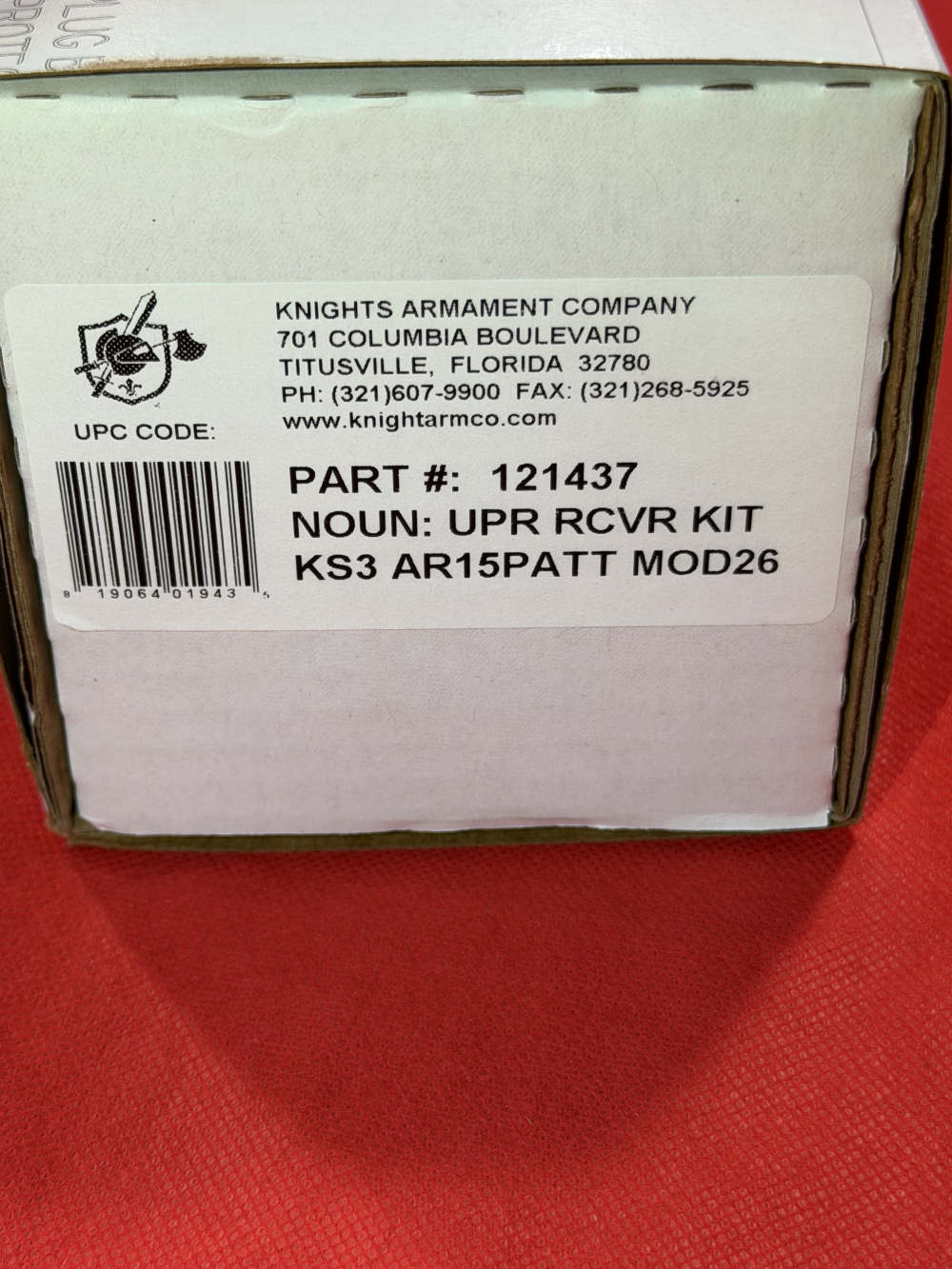 Knights Armament KAC SR15 SR 15 KS3 11.5" Complete Upper Kit MOD 26 PN12437-img-10