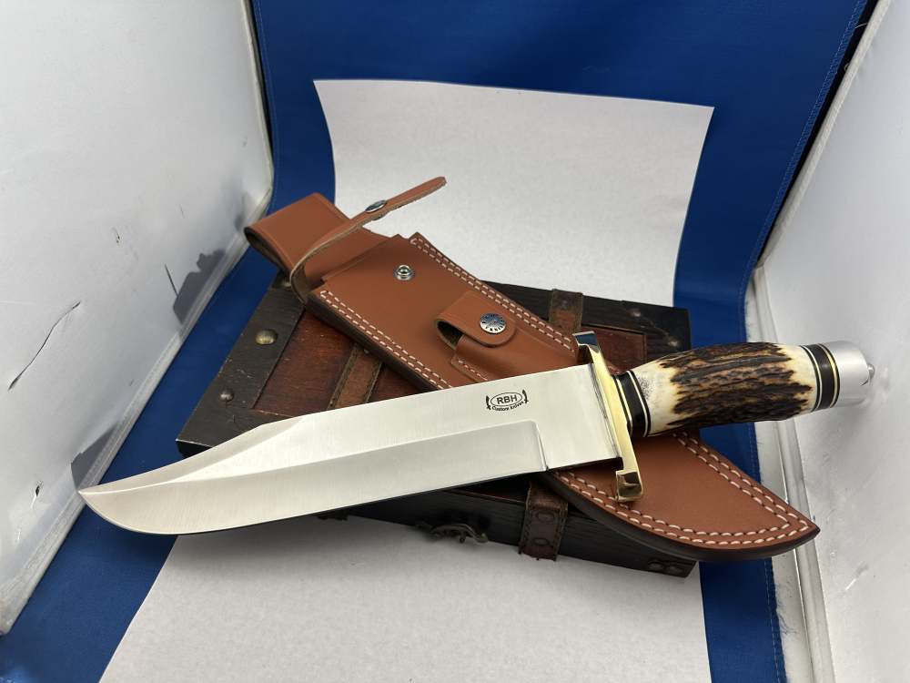 Collector Monster Randall Style Bowie Knife 1095 Steel-img-0