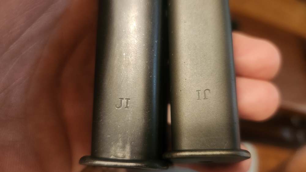 Original WWII Inglis Hi power magazine lot of two. -img-2