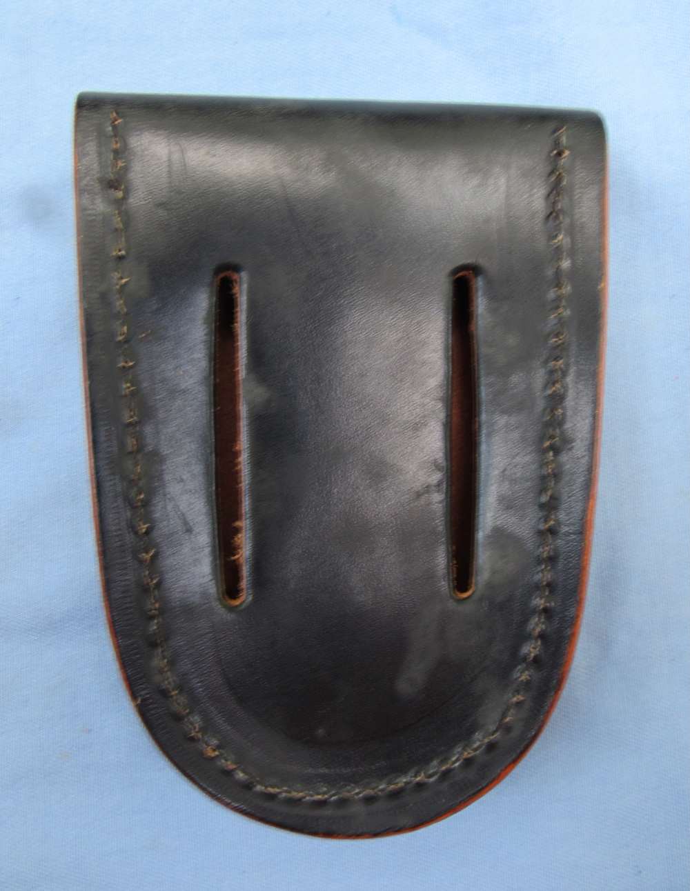 US Army Military Police Black Leather Holster Rig, Hunter Corp...1967-1969-img-36