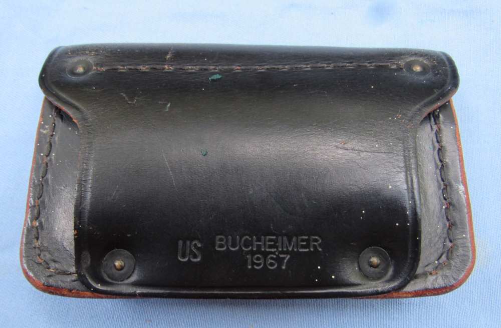 US Army Military Police Black Leather Holster Rig, Hunter Corp...1967-1969-img-29