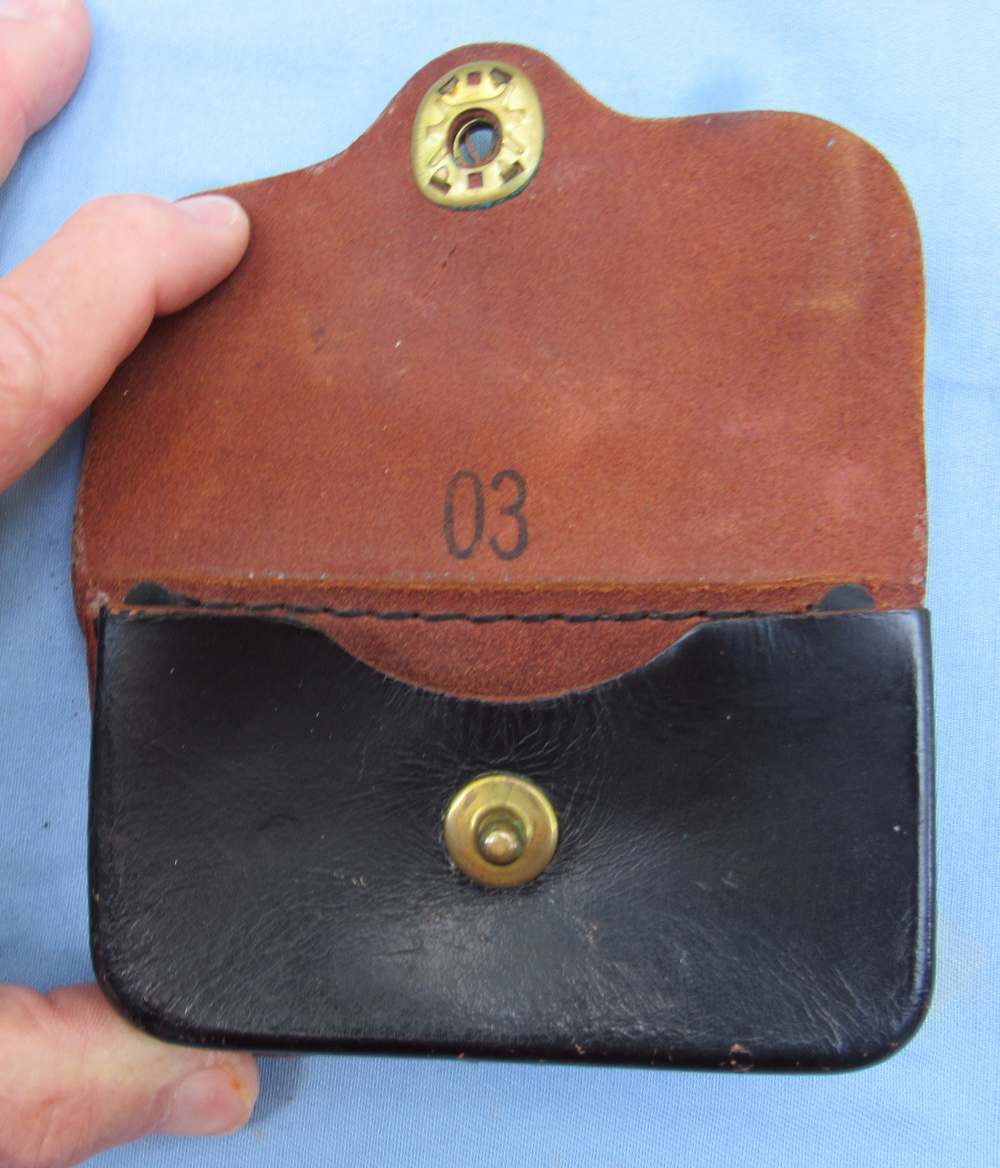 US Army Military Police Black Leather Holster Rig, Hunter Corp...1967-1969-img-27